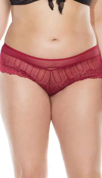 Flirtatious Lace Up Cheeky Boy Short Panty