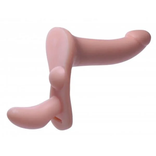 Plena II Double Penetration Strap On Harness O/S