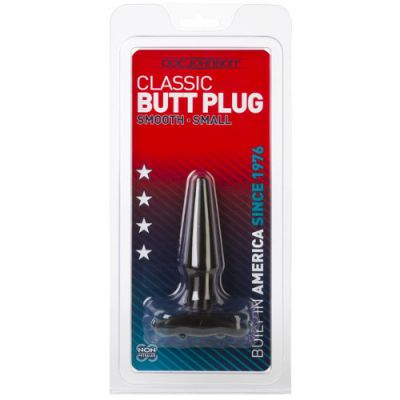 Classic Butt Plug Small Black