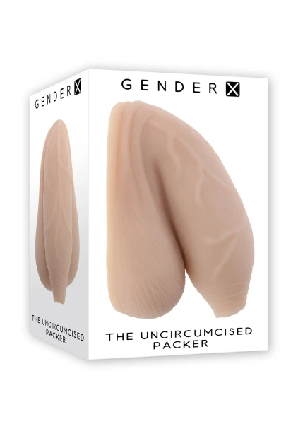 Gender X Uncircumsized Penis Packer - Dark