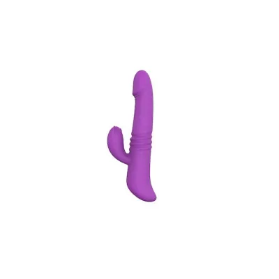 Kaya Thrusting Rabbit Vibrator Purple 8 7 Inch