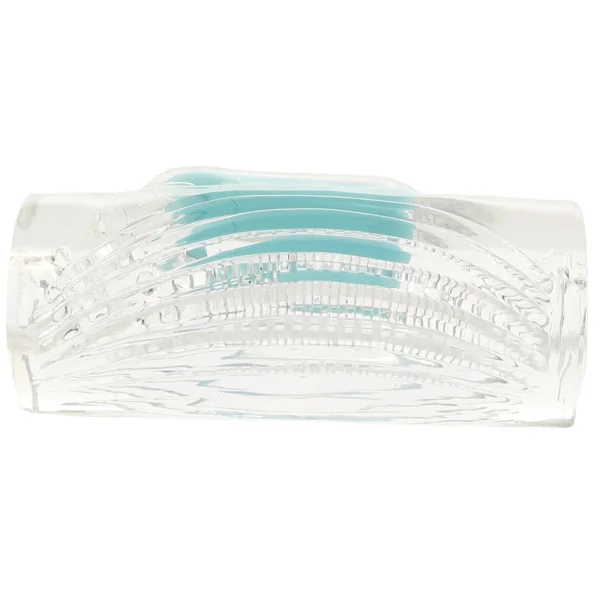 Clear 'Aster' Male Masturbator with Rechargeable Bullet