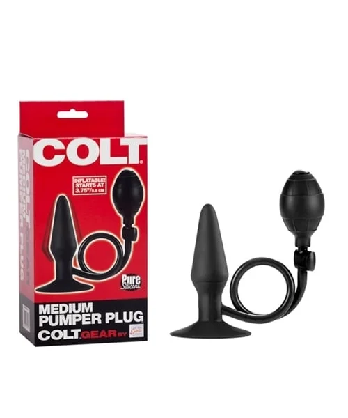 COLT Medium Pumper Plug Black