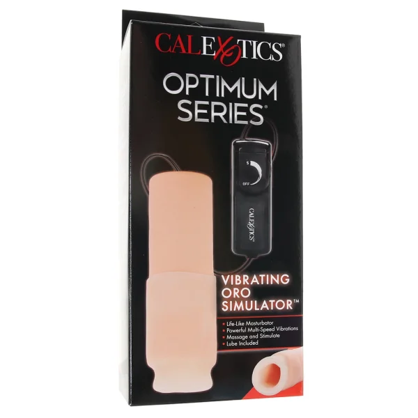 California Exotic Vibrating Oro Simulator Penis Sleeve