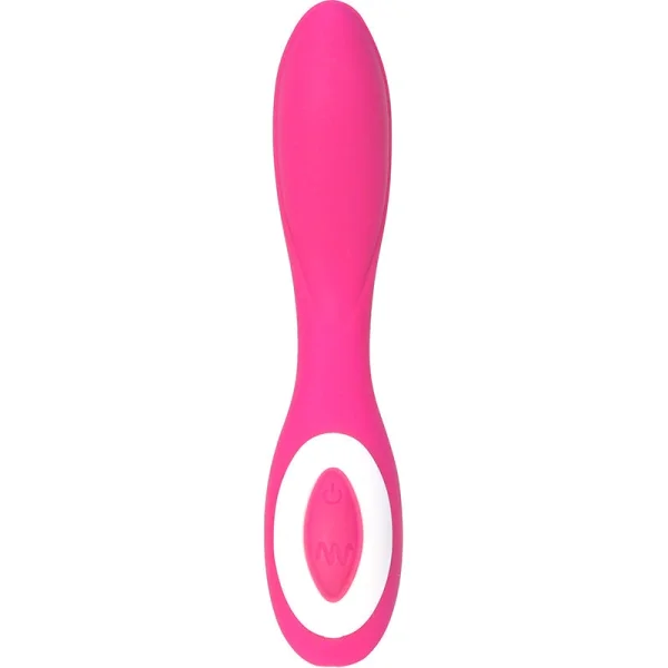 Wonderlust Serenity Rechargeable Silicone G-Spot Vibrator - Blue