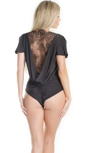 Seductive Cowl Back Teddy
