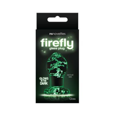 Firefly Glass Plug Small Clear
