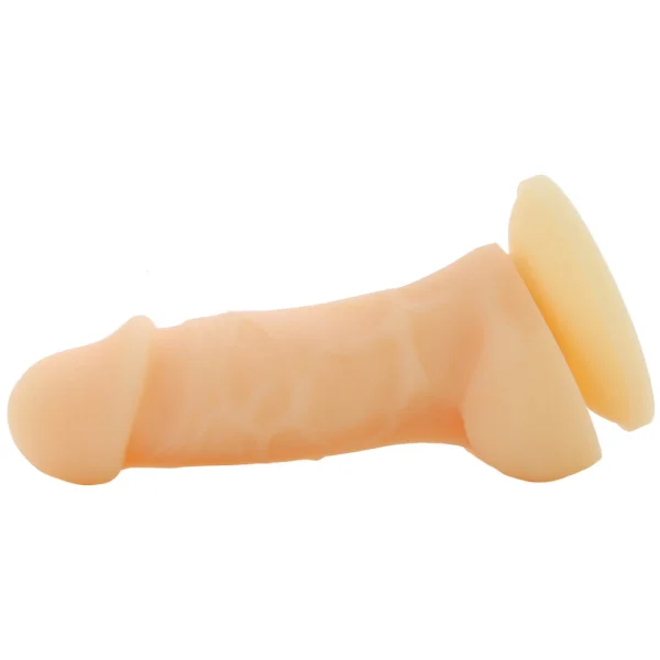 Colours Pleasures 4 Inch Vanilla Silicone Suction Cup Dildo
