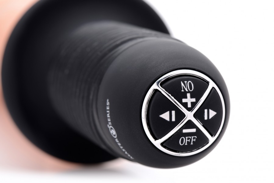 Onslaught 9" Vibrating Cock