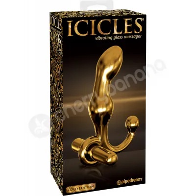 Icicles Gold Edition 8 Vibrating Anal Plug