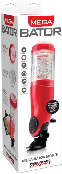 Mega-Bator Mouth Automatic Stroker