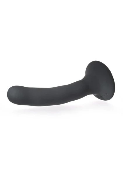 Please  5.25" Silicone Harness Compatible Dildo By Sportsheets - Blue
