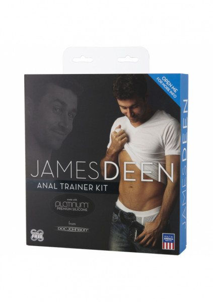 James Deen - Black and Blue - Anal Trainer Kit - Butt Plug Uk