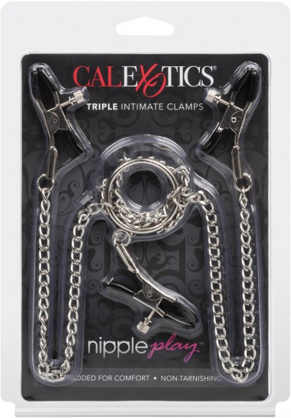 Triple Clit + Nipple Clamps