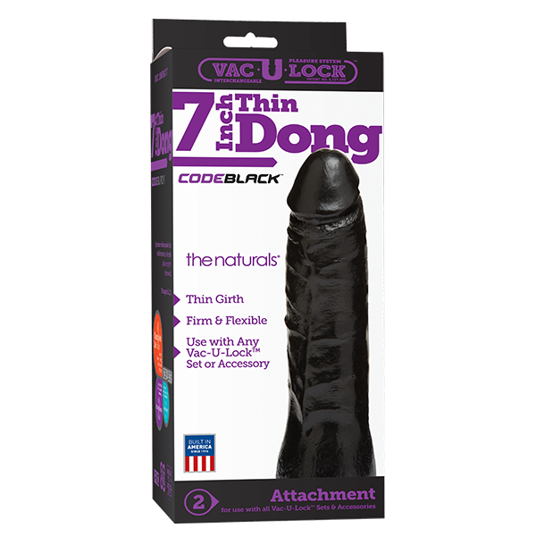 Vac-U-Lock CODE BLACK 7" Thin Dong