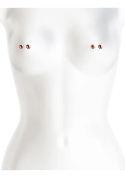 Bound M1 Magnetic Nipple Clamps By NS Novelties - Rose Gold