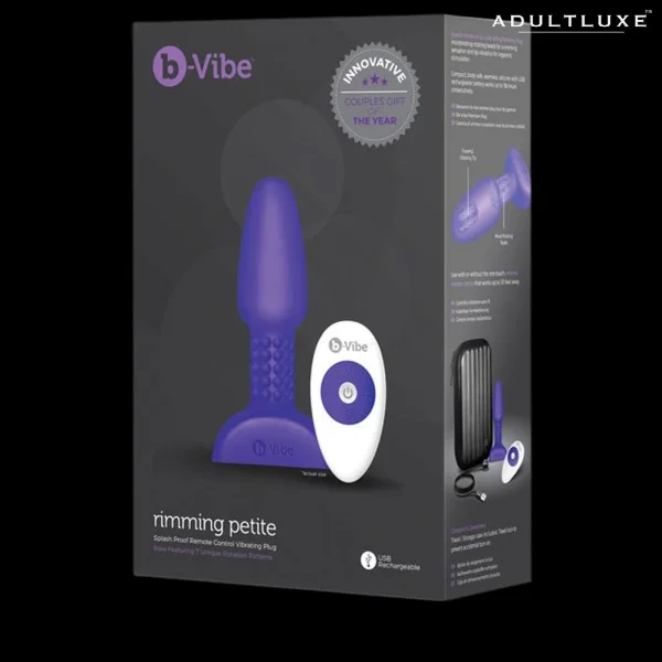 B-Vibe Petite Rimming Plug — image 22 of 25