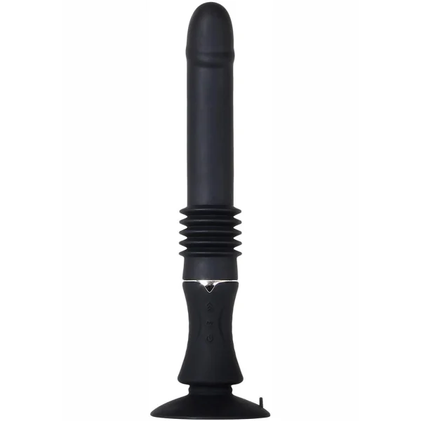 Extra Large Thrusting Vibrator With Suction Cup - Enjoy Hands-Free Pleasure!