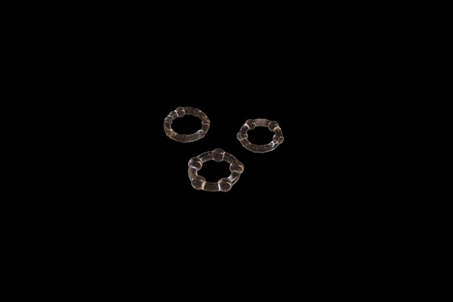 Adam and Eve Triple Erection System Cock Rings (3 Pce)