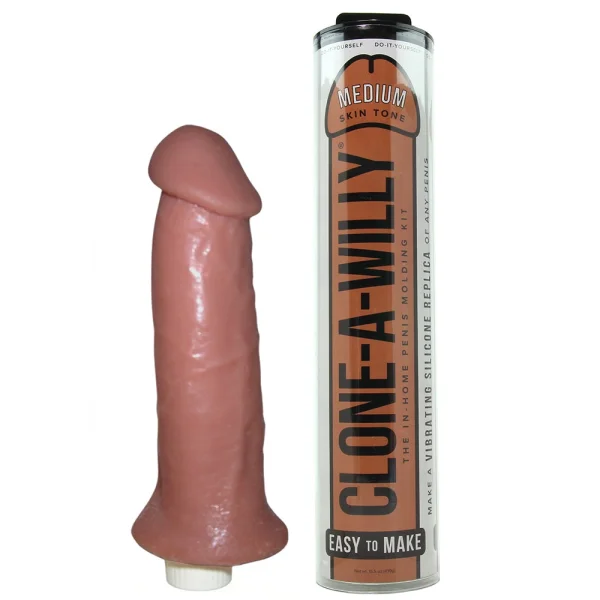 Clone-A-Willy Make Your Own Vibrating Silicone Dildo - Medium Skin Tone