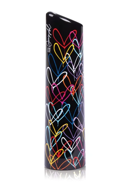 LoveBuzz Positive Angle Rechargeable Waterproof Vibrator By Screaming O - Black