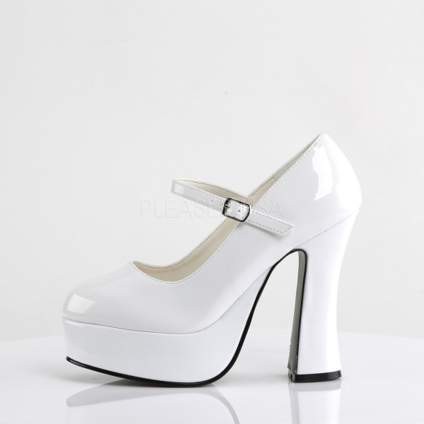 DOLLY-50 - 5" Chunky Heel Mary Jane P/F Pump — image 3 of 16