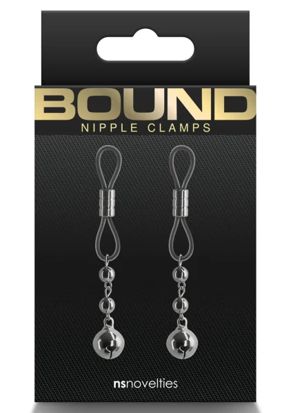 Bound Adjustable D1 Nipple Jewelry by NS Novelties - Gunmetal