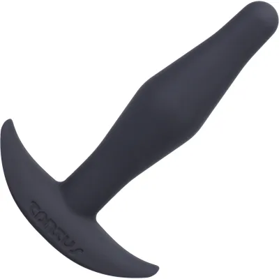 Little Flirt Silicone Butt Plug By Tantus Onyx