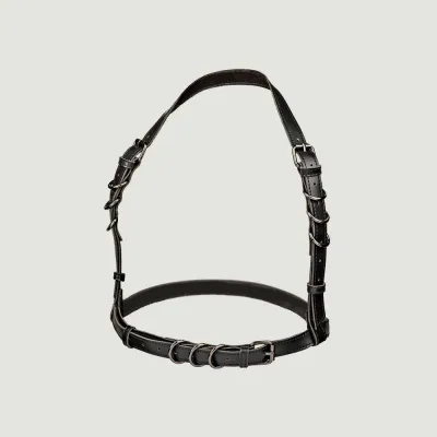CalExotics Euphoria Collection Plus Size Halter Buckle Harness