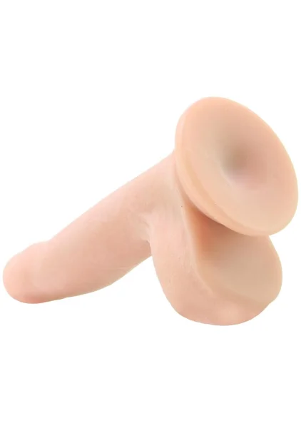 RealCocks Sliders 6 Inch Uncut Dildo Vanilla