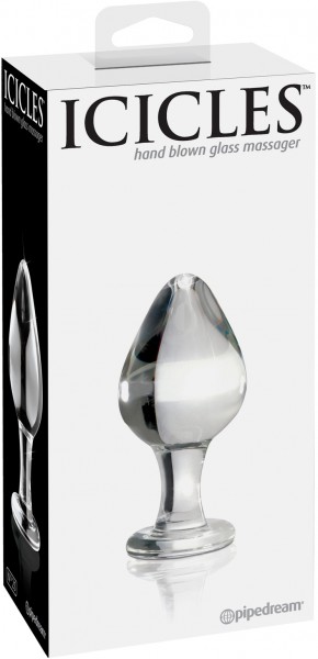 3" Precious Glass Butt Plug
