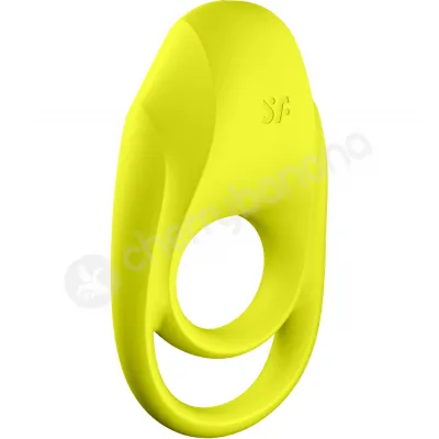 Satisfyer Spectacular Duo Green Silicone Stamina Duo Cock Ball Vibrating Ring