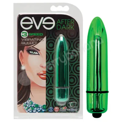 Eve After Dark Green 3 Speed Vibrating Bullet