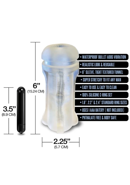 Happy Ending MSTR B8 Bum Rush Vibrating Ass Pack