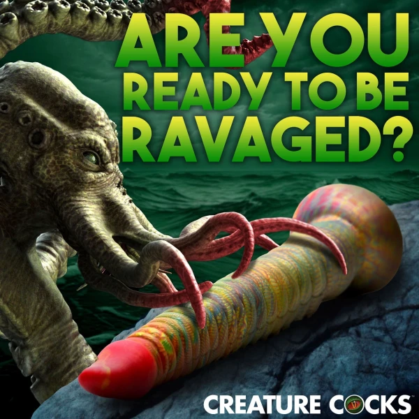 Tenta-Dick 12.5" Silicone Suction Cup Dildo By Creature Cocks