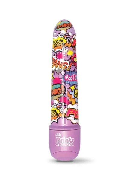 Prints Charming Pop Tease 5" Mini Vibe - Fuck Purple — image 4 of 6