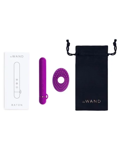 Le Wand Chrome Baton  - Pink - 4.6 Inch