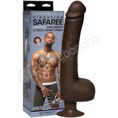 Signature Cocks Safaree Samuels Anaconda 12 Ultraskyn Cock Dildo With Vac U Lock Suction Cup