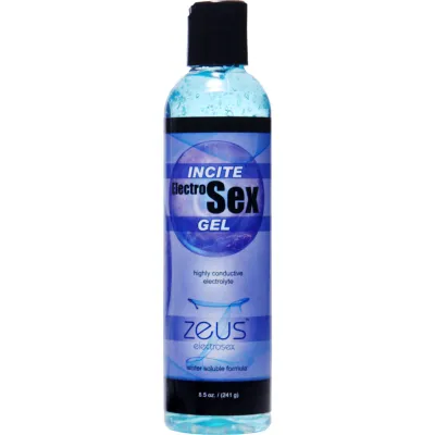 Zeus Incite Electrosex Conductive Gel 8 5 oz