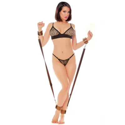 Allure Lingerie X Play My Desire Wrist to Ankle Restraint