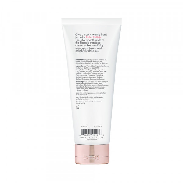 Cgc Pole Polish Kissable Massage Cream Simply Naked 4oz