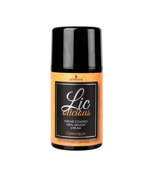 Lic-O-Licious Oral Delight Cream - Cinnabun - 1.7 Oz.