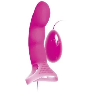 Adam and Eve Silicone G Spot Touch Finger Vibrator Pink