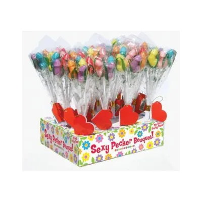 Candy Penis Bouquet 12 Piece Display