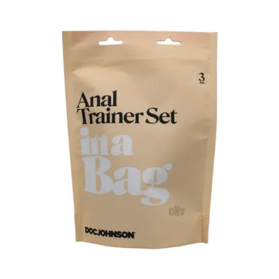 In A Bag Anal Trainer Set Black