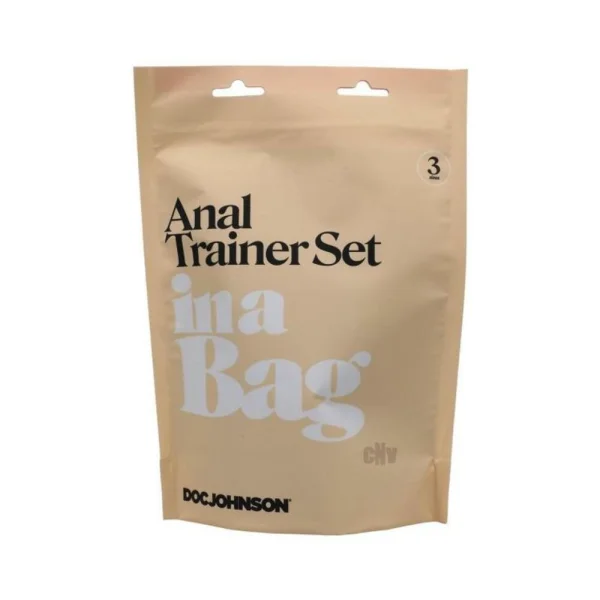 : In A Bag Anal Trainer Set Black