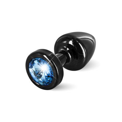 Anni Round T1 Butt Plug Black 25mm