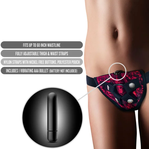 Temptasia Lovelace Harness with Vibe Pocket