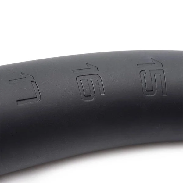 Hosed 18-Inch Tapered Silicone Anal Hose