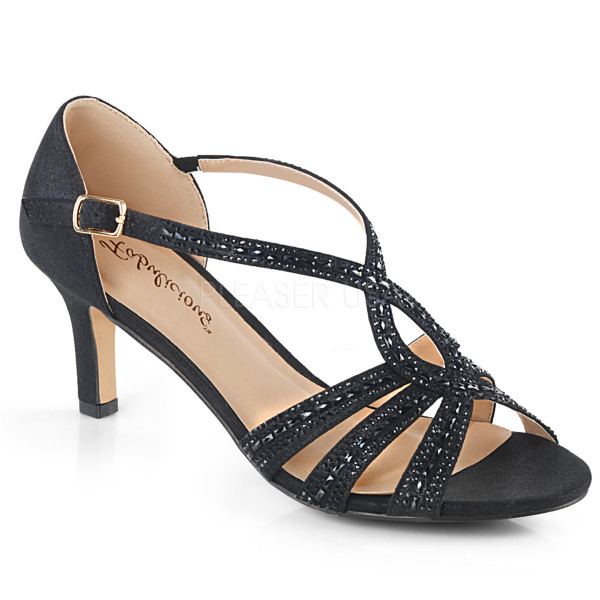 2 1/2 inches Heel Crisscross Ankle Strap Sandal — image 9 of 12